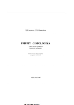 Umumy gistologiýa